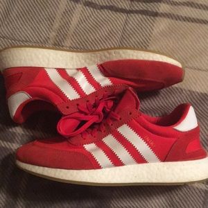 Men’s adidas iniki (red) size 11